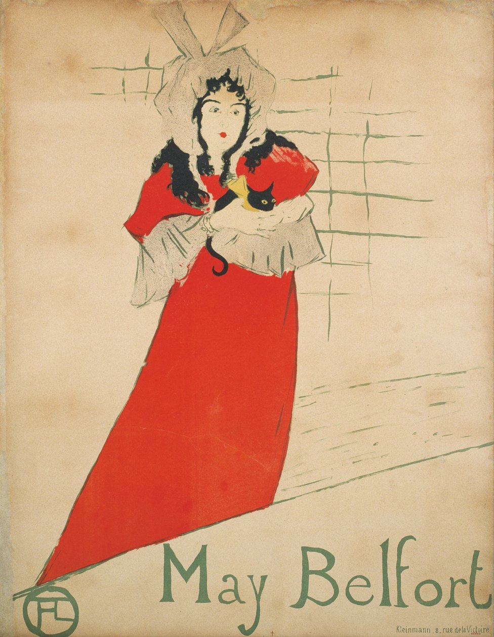 Plakat maja Belfort autorstwa Henri de Toulouse Lautrec