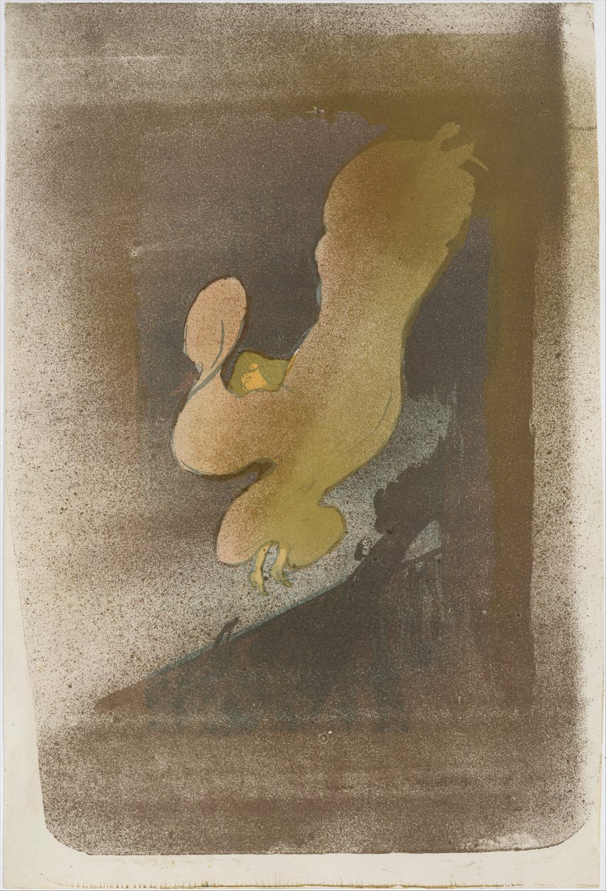 Panna Loïe Fuller, 1893., 1893. autorstwa Henri de Toulouse Lautrec