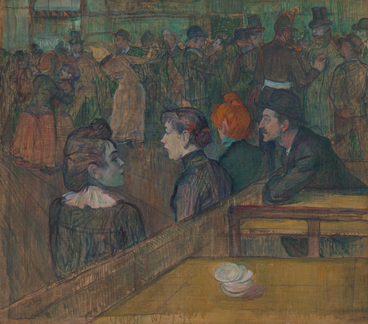 Moulin de la Galette autorstwa Henri de Toulouse Lautrec