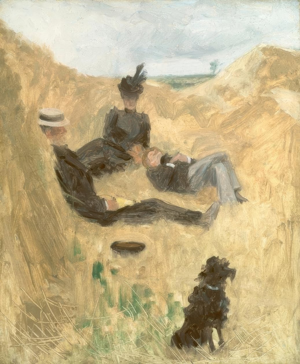 Partia krajowa autorstwa Henri de Toulouse Lautrec