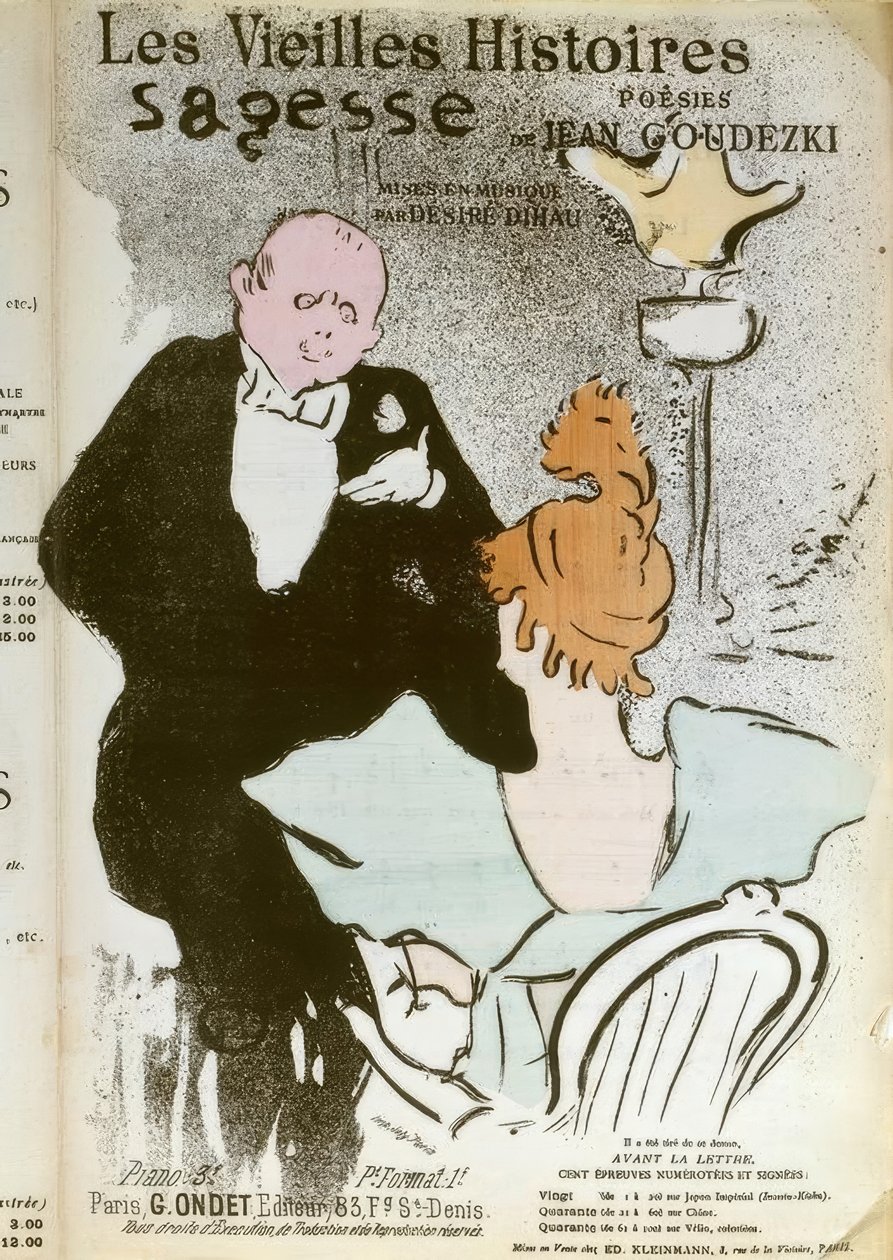 Mądrość autorstwa Henri de Toulouse Lautrec