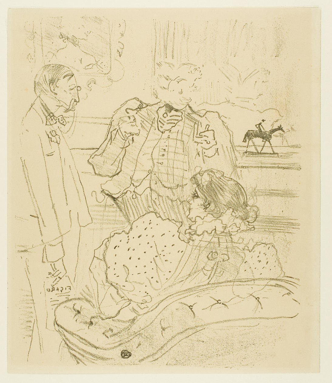 Przysięga autorstwa Henri de Toulouse Lautrec