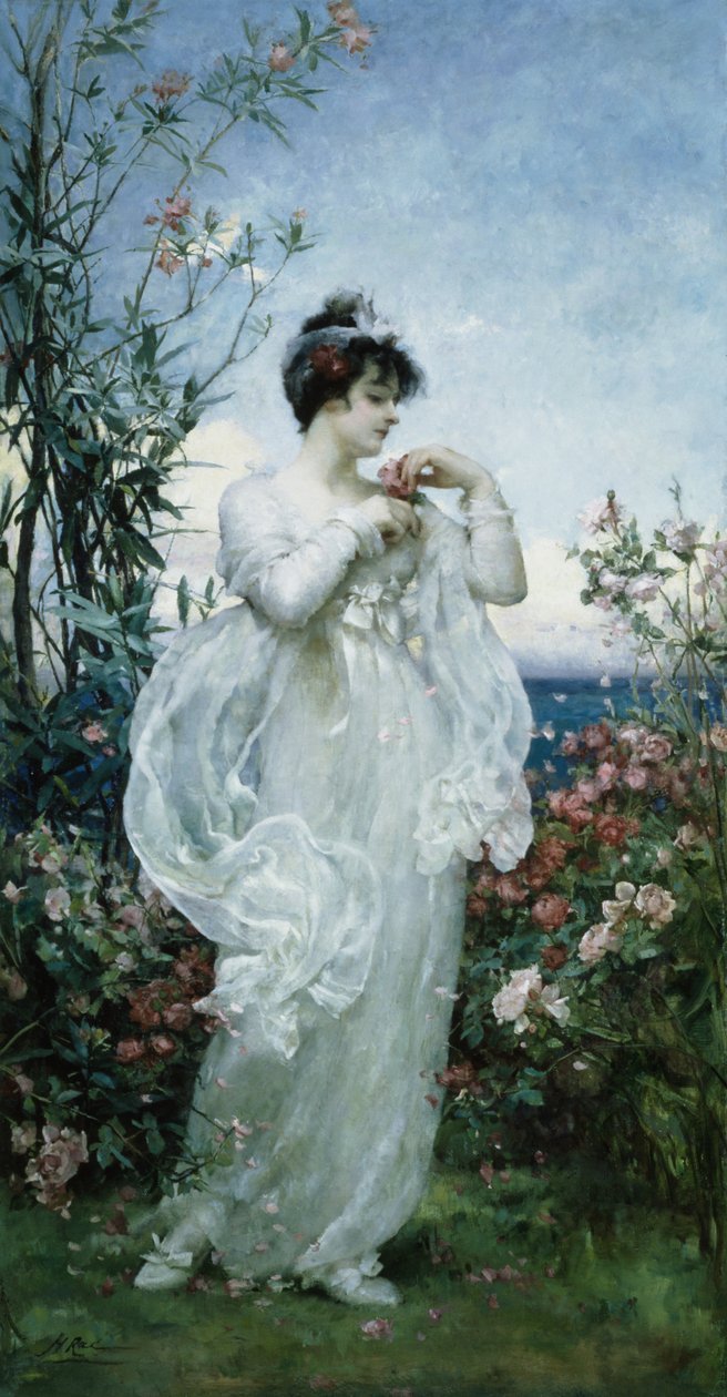 Lato (olej na płótnie) autorstwa Henrietta Rae