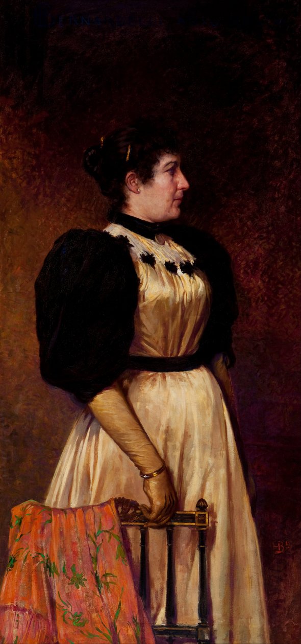 Portret damy autorstwa Henrique Bernardelli