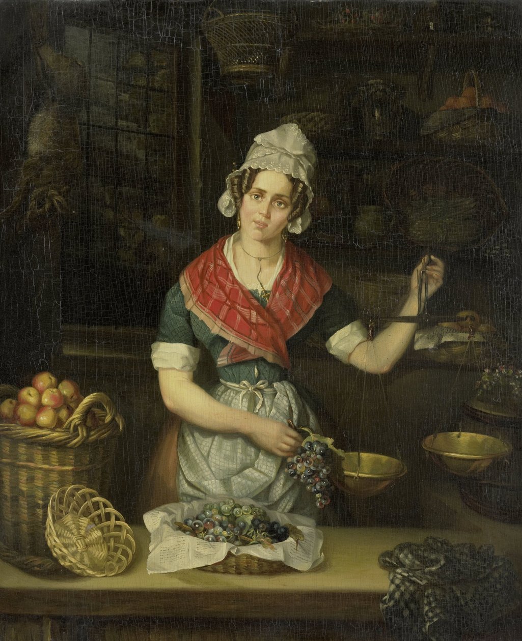 Sprzedawca owoców autorstwa Henriëtta Christina Temminck