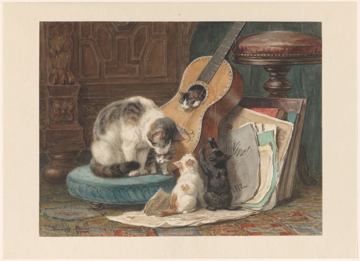 Muzycy Harmoniści autorstwa Henriëtte Ronner
