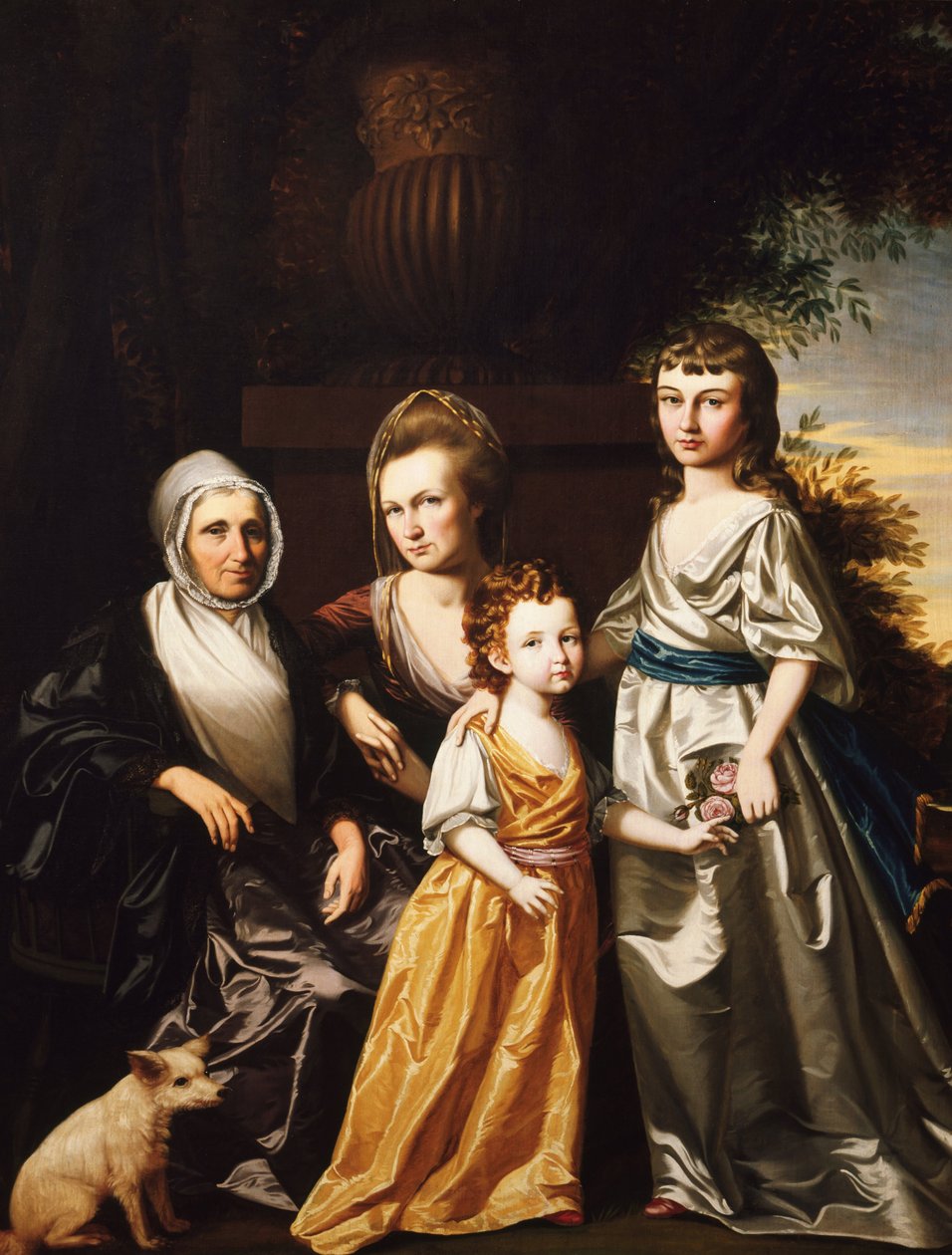 Rodzina Hartleyów autorstwa Henry Benbridge