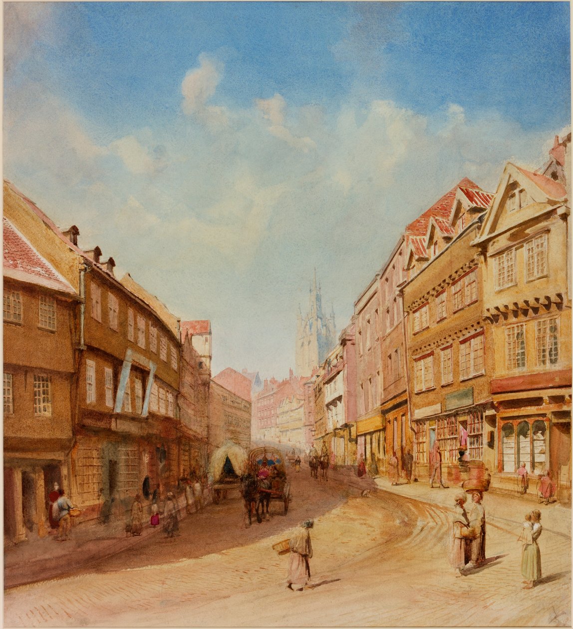 The Side (bodycolour) autorstwa Henry Burdon Richardson