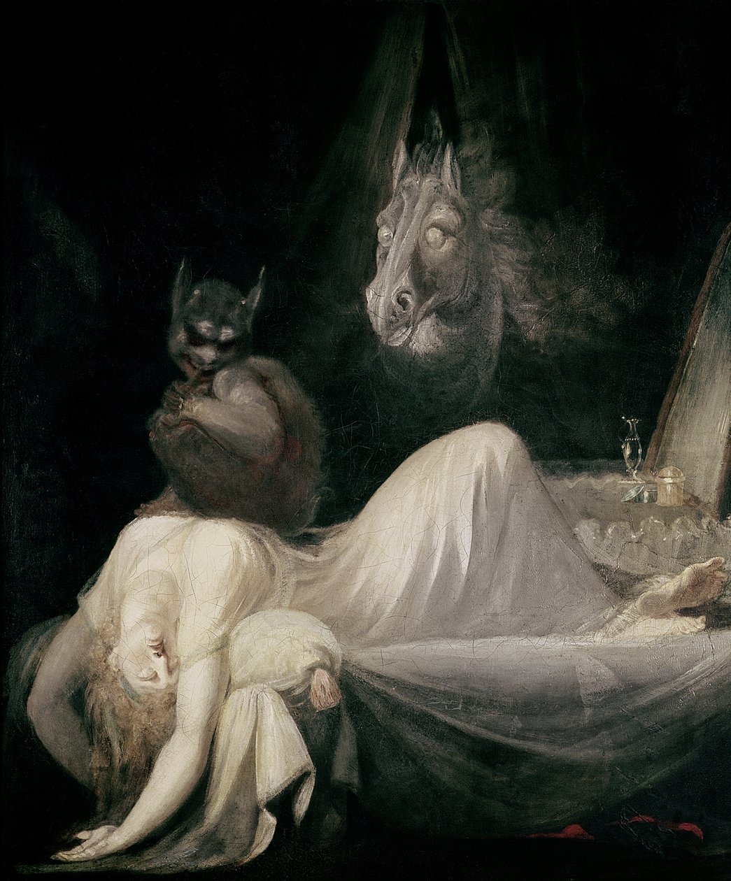 Koszmar, ok. 1781 autorstwa Johann Heinrich Füssli