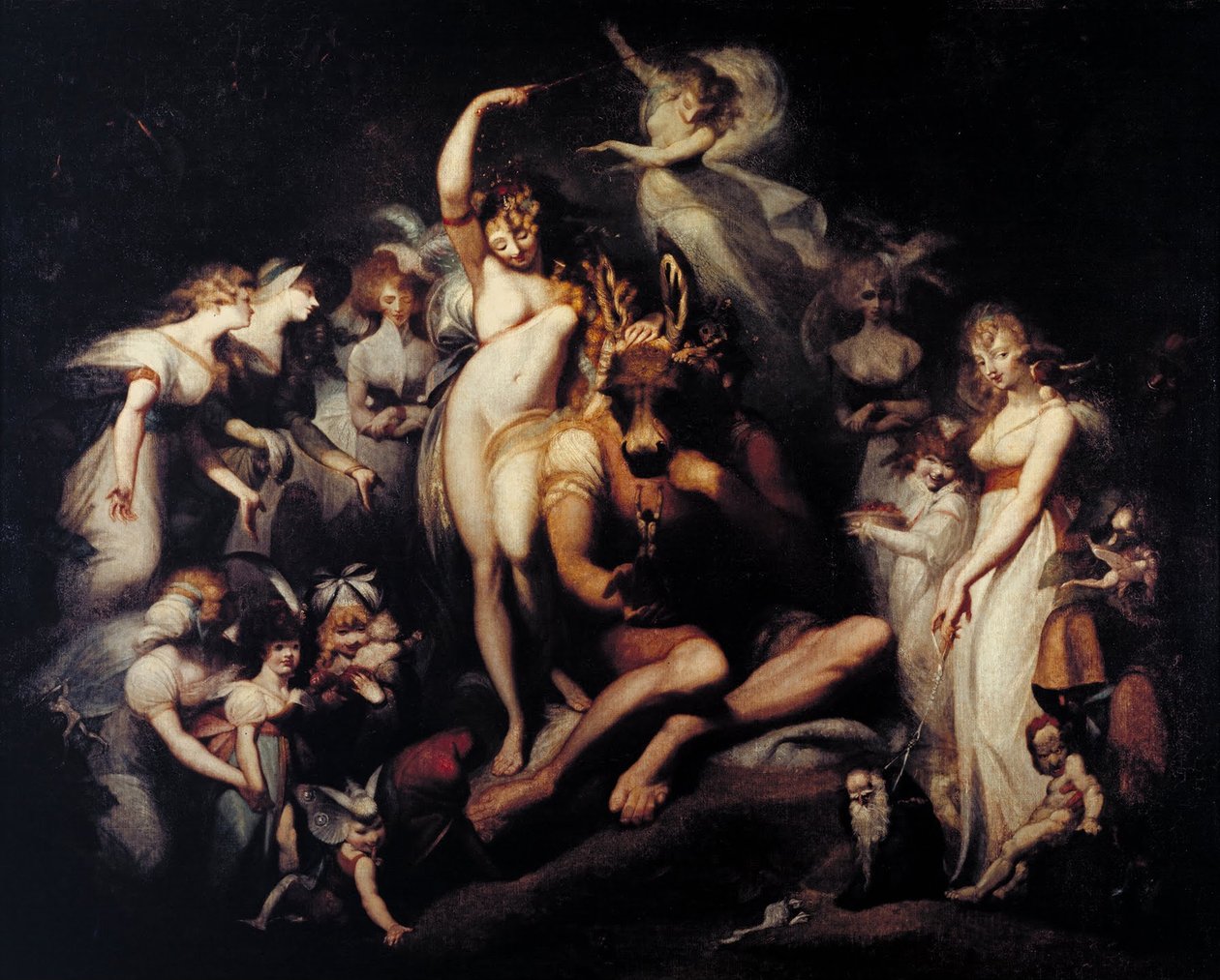 Tytania i Dół autorstwa Johann Heinrich Füssli
