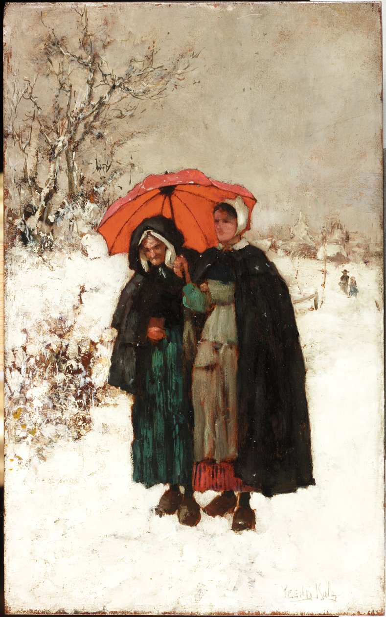 Świąteczny poranek, ok. 1900 autorstwa Henry John Yeend King