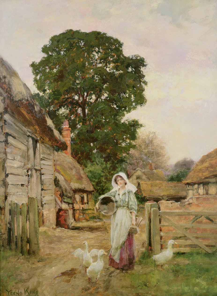 Mleczarka (tablica) autorstwa Henry John Yeend King
