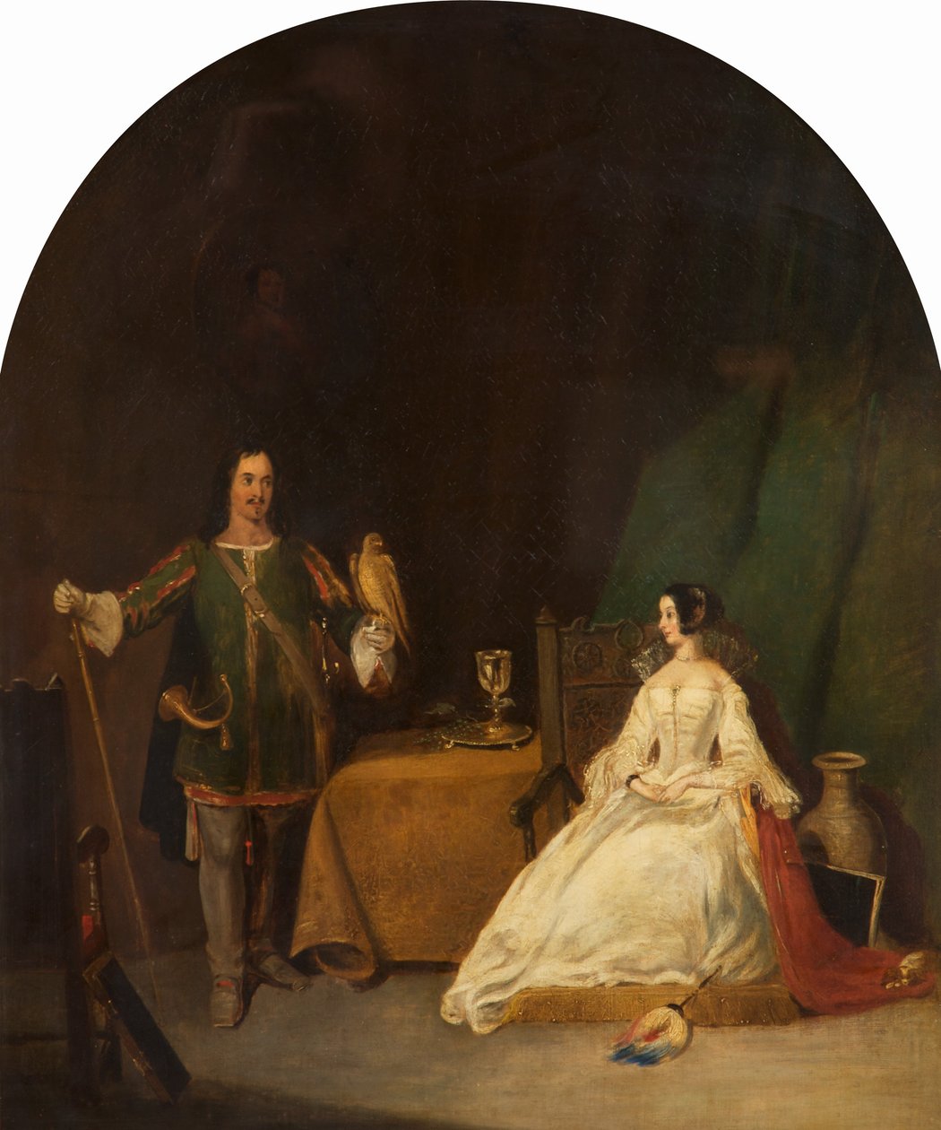 Narzeczony, 1820-32 autorstwa Henry Liverseege