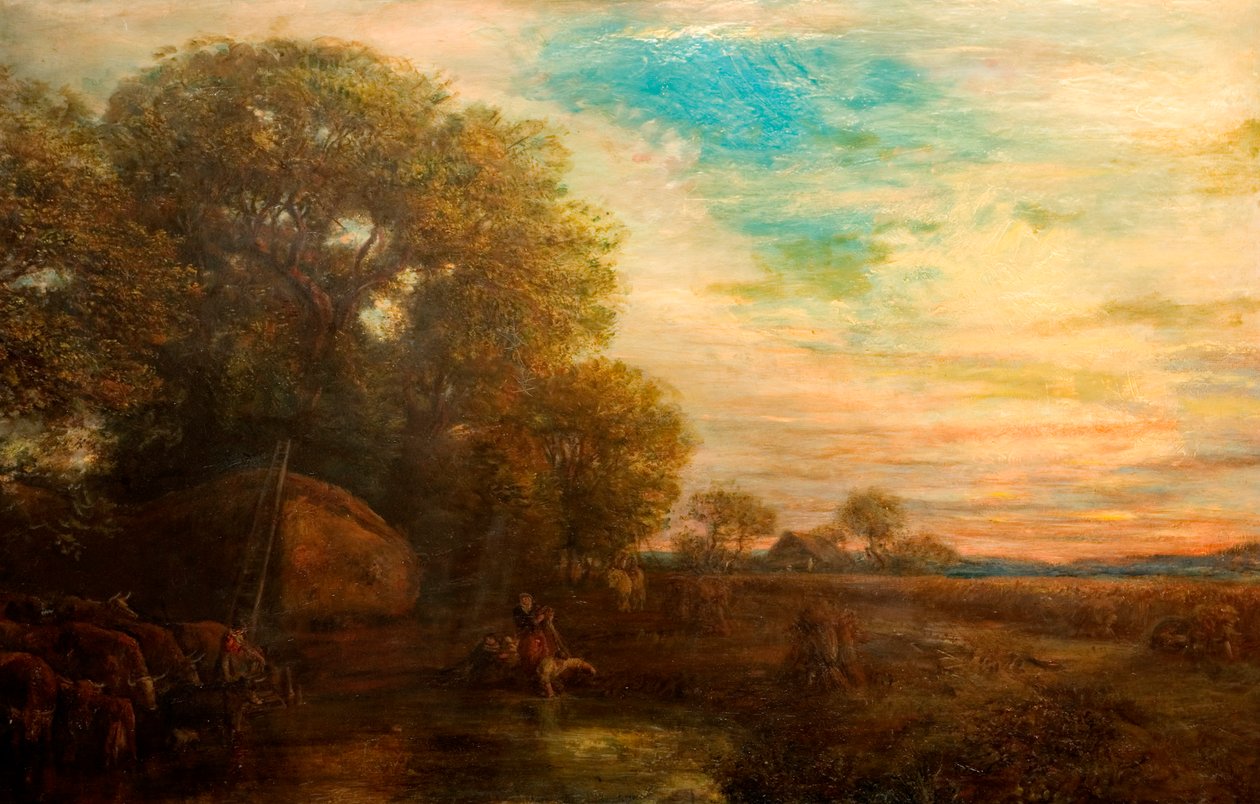 Jesienny wieczór, poł. XIX w. autorstwa Henry Mark Anthony