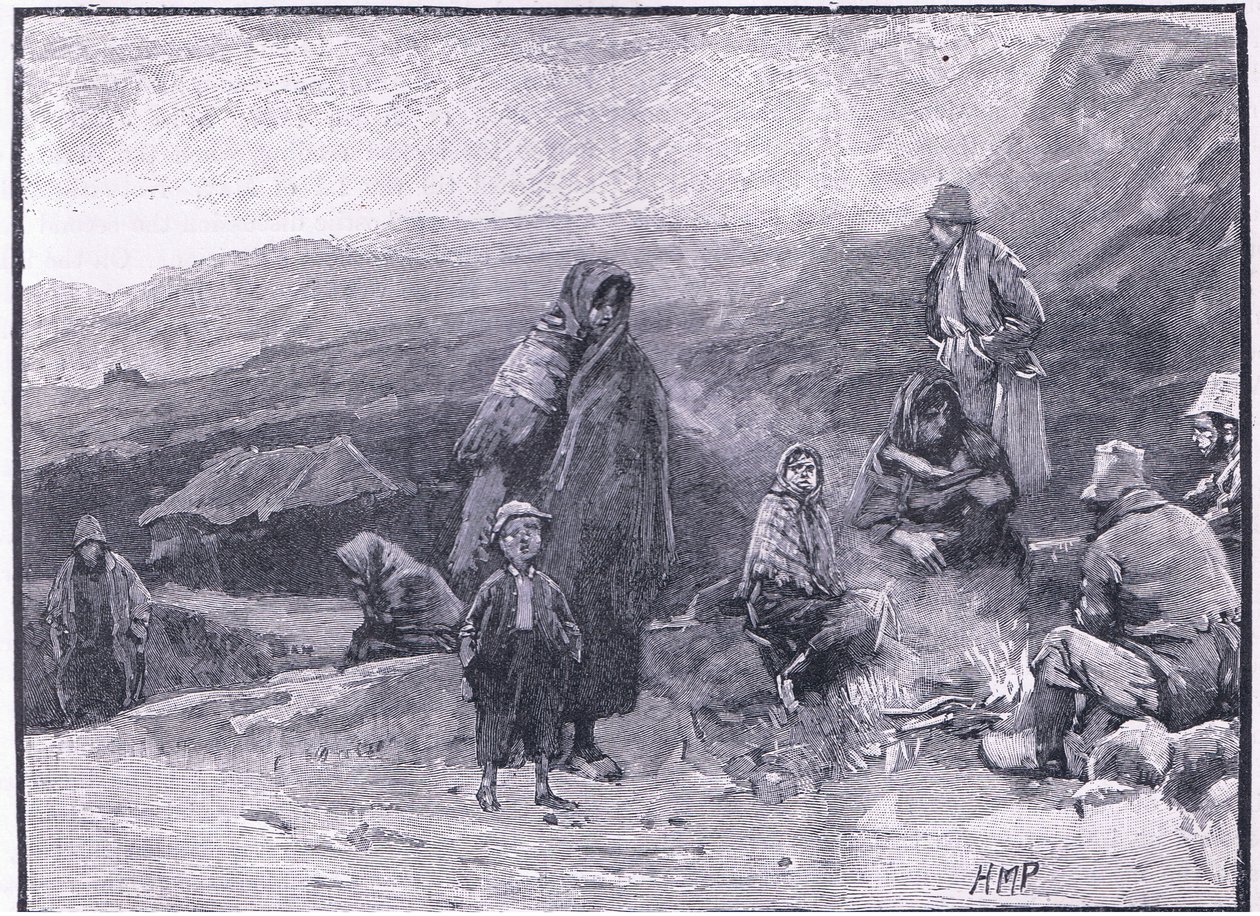 Podróżnicy irlandzcy AD 1836 autorstwa Henry Marriott Paget