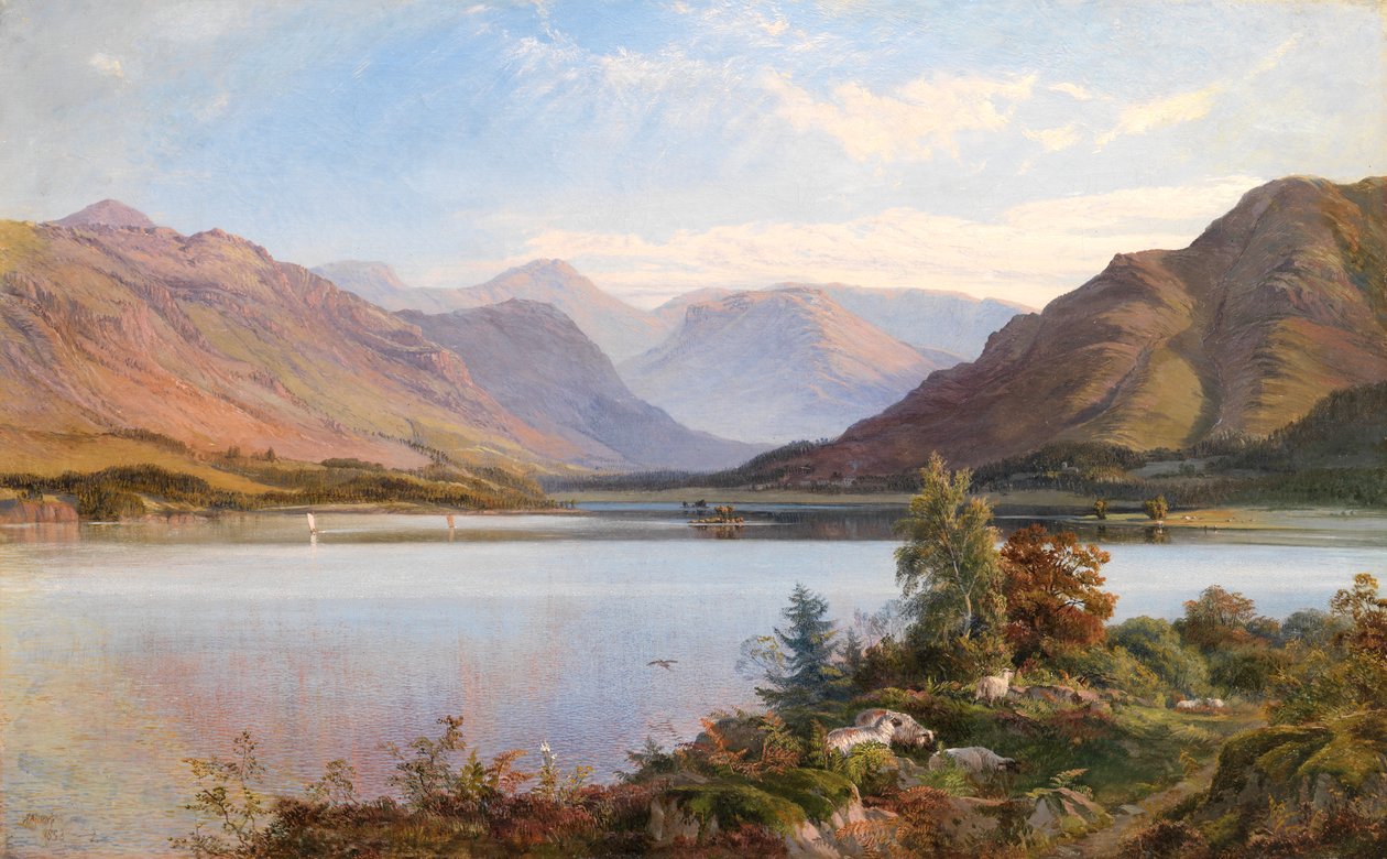 Grasmere, 1853 autorstwa Henry Moore