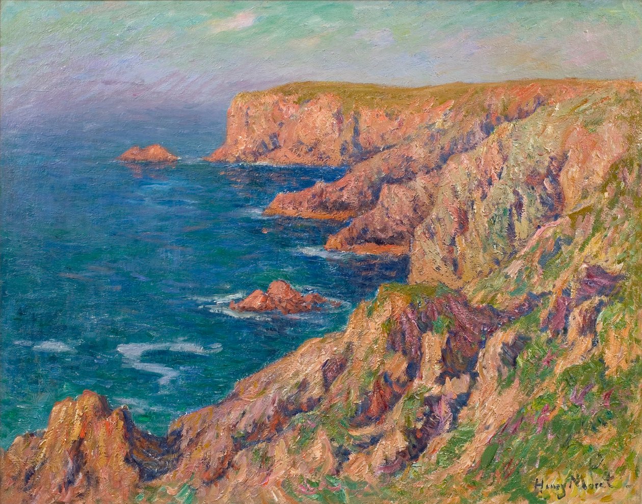LIle de Groixn autorstwa Henry Moret