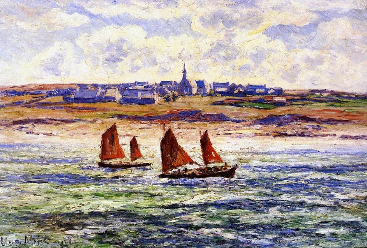 Paulgoazec, Bretania, 1906 autorstwa Henry Moret