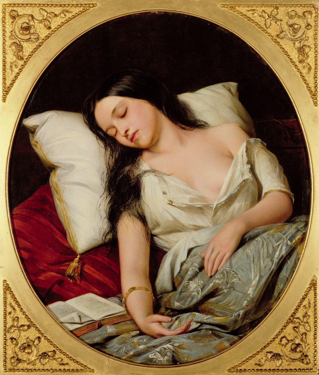 Przyjemne sny, 1852 autorstwa Henry Nelson O