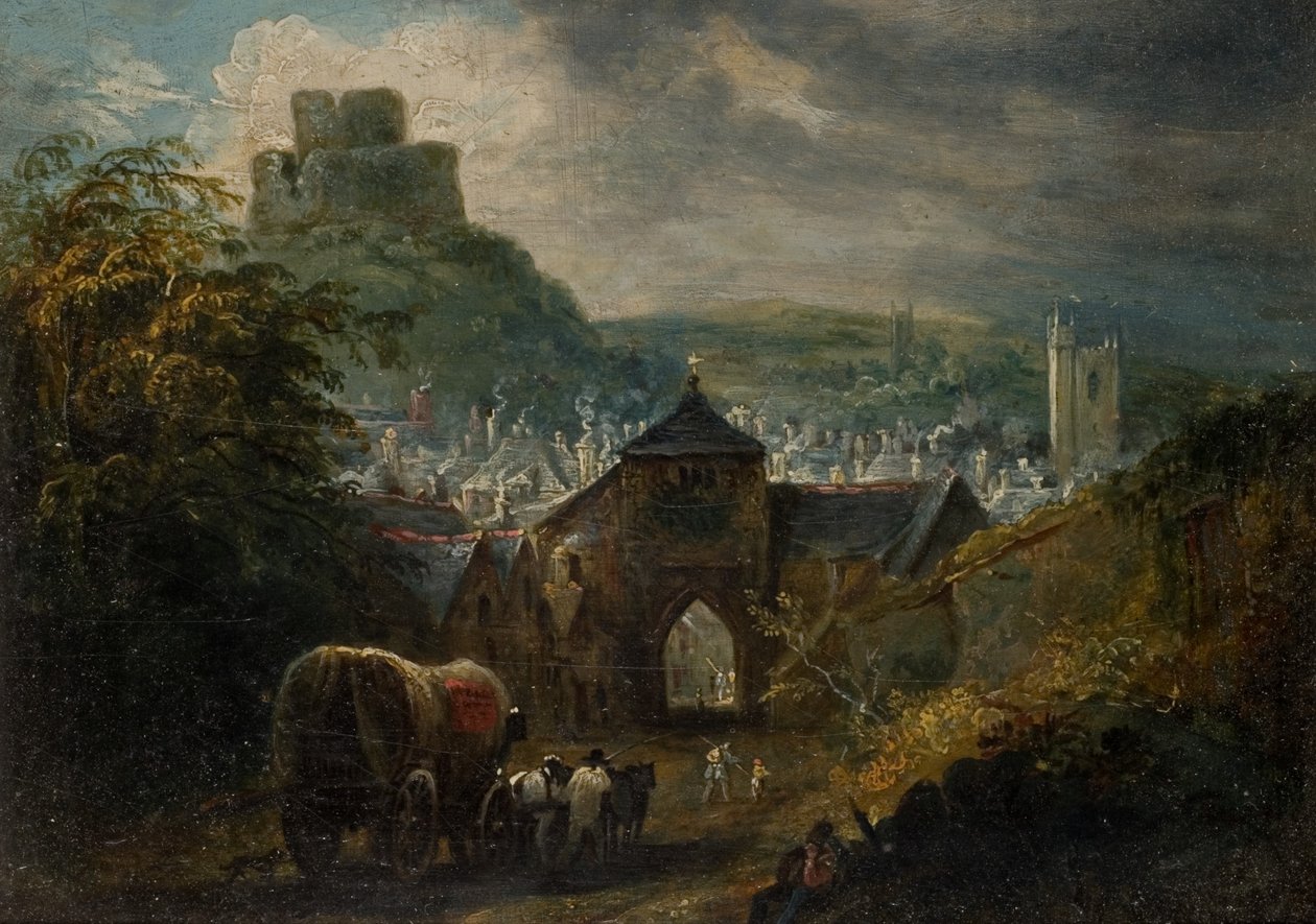 Glastonbury autorstwa Henry Perlee Parker