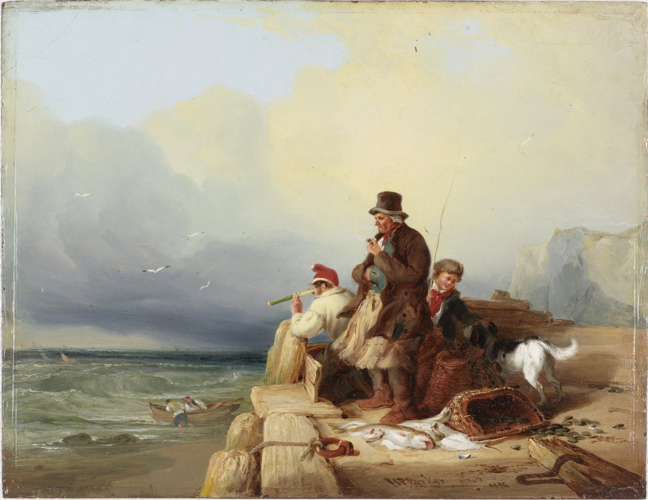 The Outlook (olej na desce (drewno)) autorstwa Henry Perlee Parker