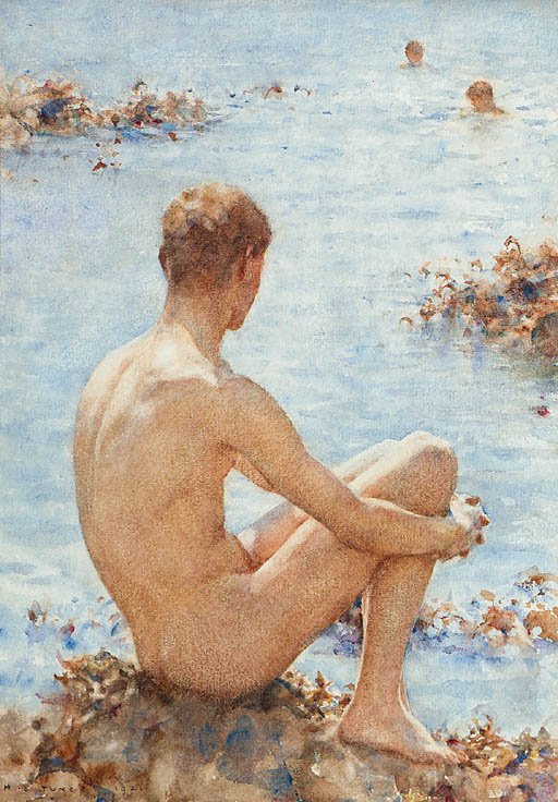 Wakacje autorstwa Henry Scott Tuke