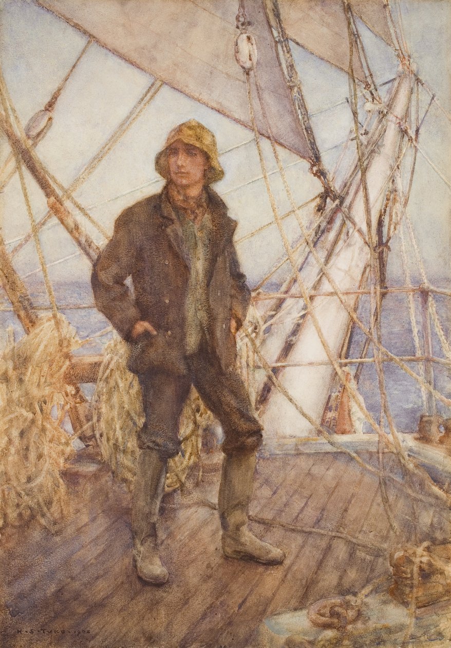 Czlowiek (aka Czlowiek Czlowiek), 1908 autorstwa Henry Scott Tuke