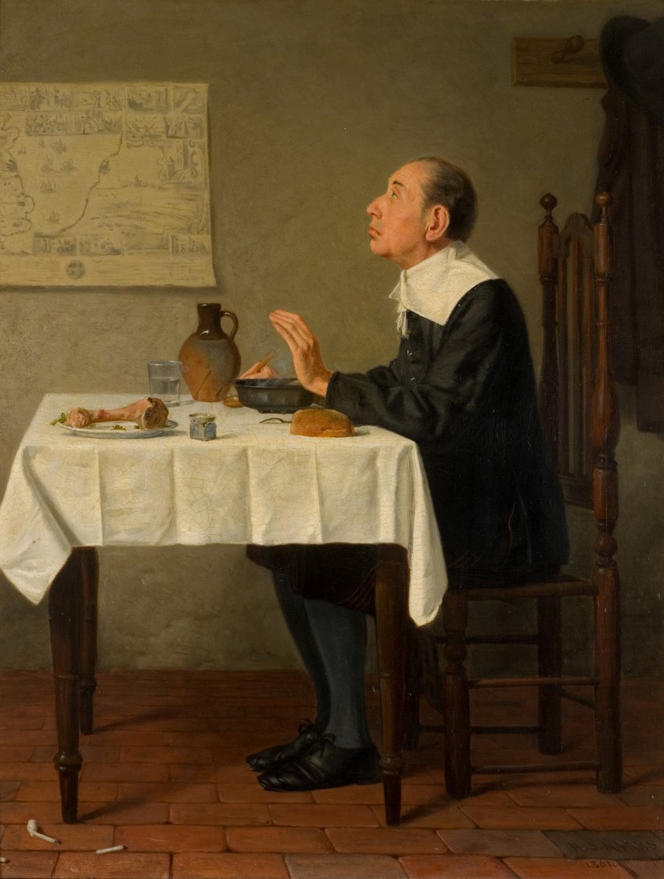 Dzięki za małe miłosierdzie autorstwa Henry Stacey Marks