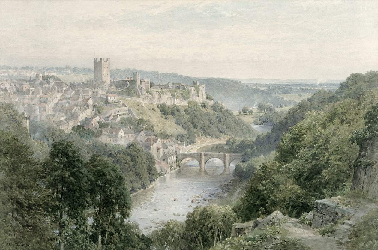 Richmond, Yorkshire autorstwa Henry Sutton Palmer
