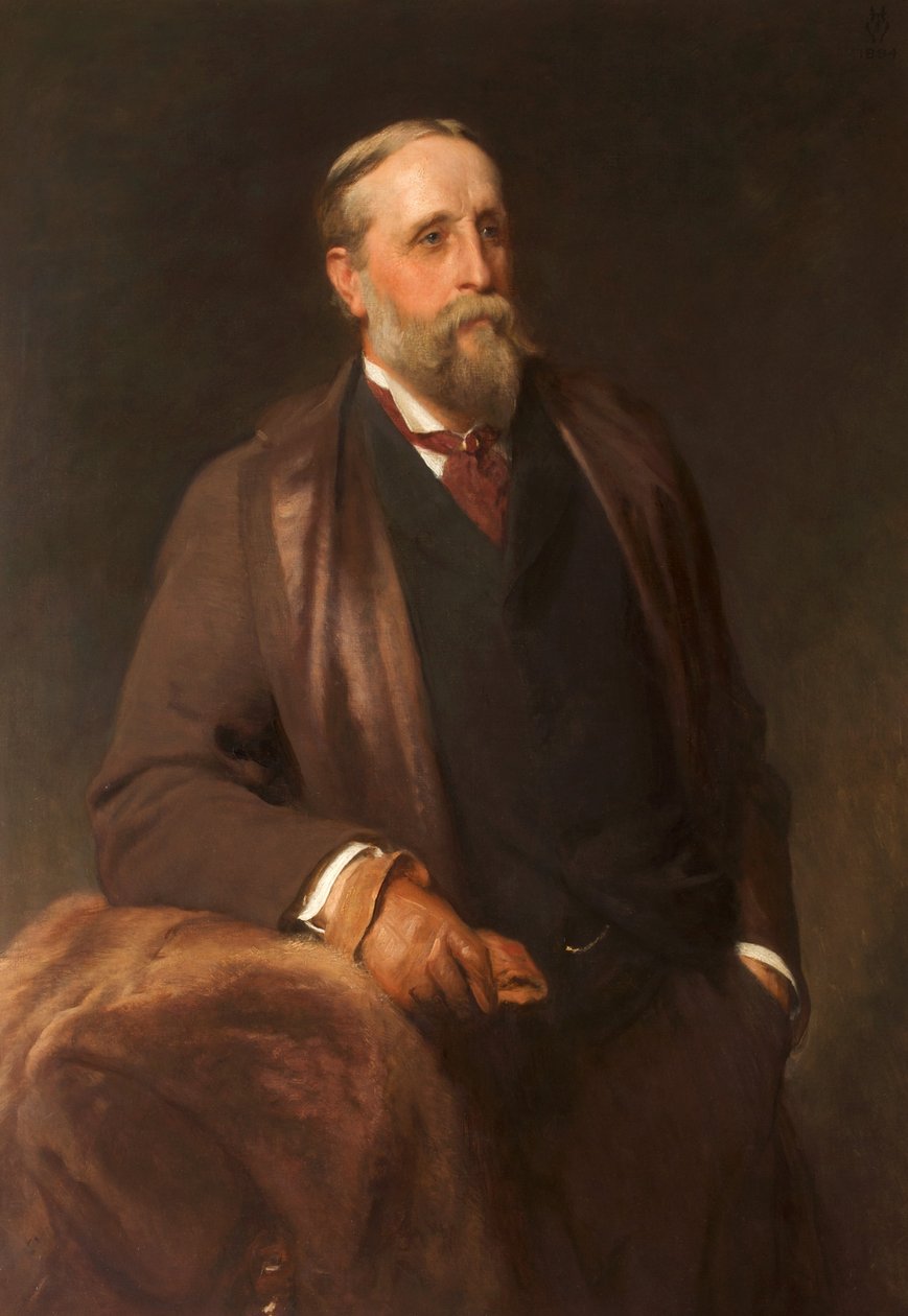 Portret J. F. Cheethama, ok. 1880-90 autorstwa Henry Tanworth Wells
