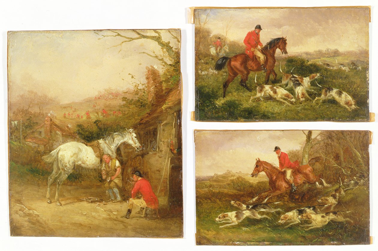 Buty, Szach i odeszli, XIX w. autorstwa Henry Thomas Alken