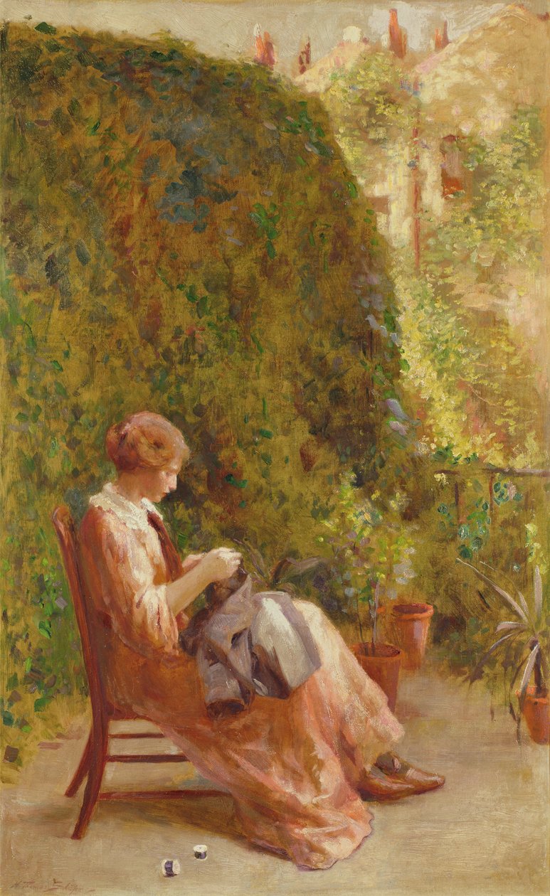 Na balkonie autorstwa Henry Thomas Schafer