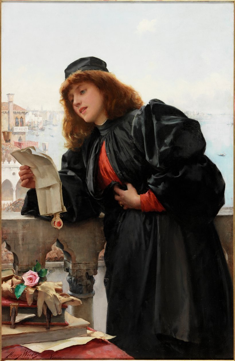 Portia, 1887 autorstwa Henry Woods