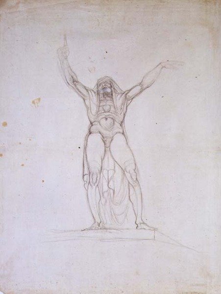 szatan autorstwa Johann Heinrich Füssli