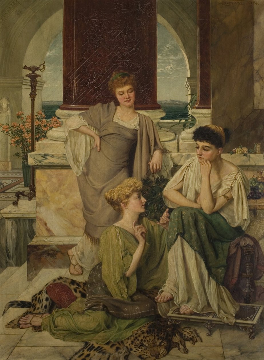 Argument, koniec XIX wieku autorstwa Henry Baynton