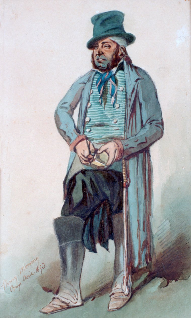 Postać, 1853 autorstwa Henry Bonaventure Monnier