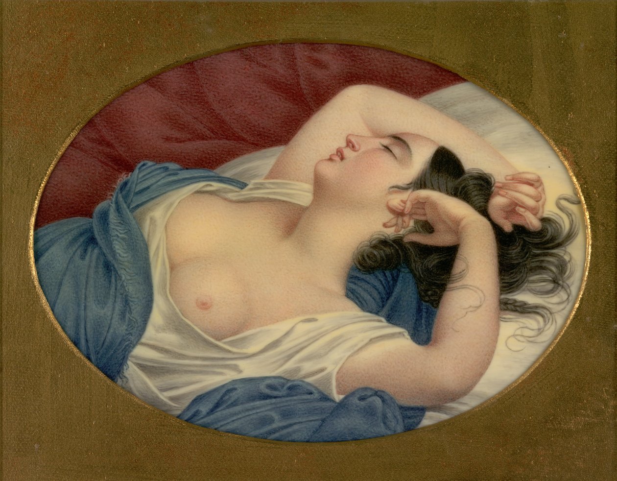 Śpiąca Królewna, ca. 1850. autorstwa Henry Brintnell Bounethea