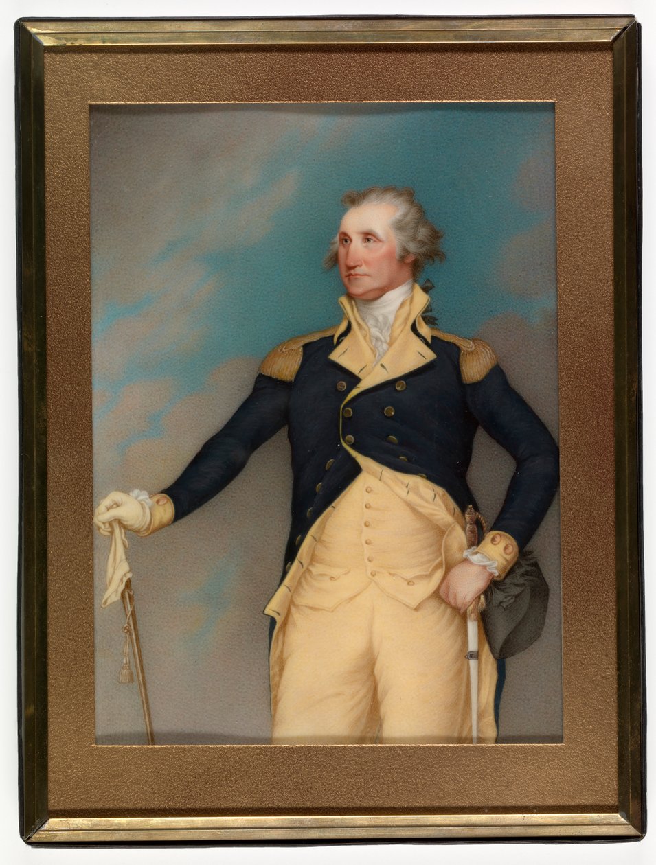 Generał George Washington, ca. 1845. autorstwa Henry Brintnell Bounetheau