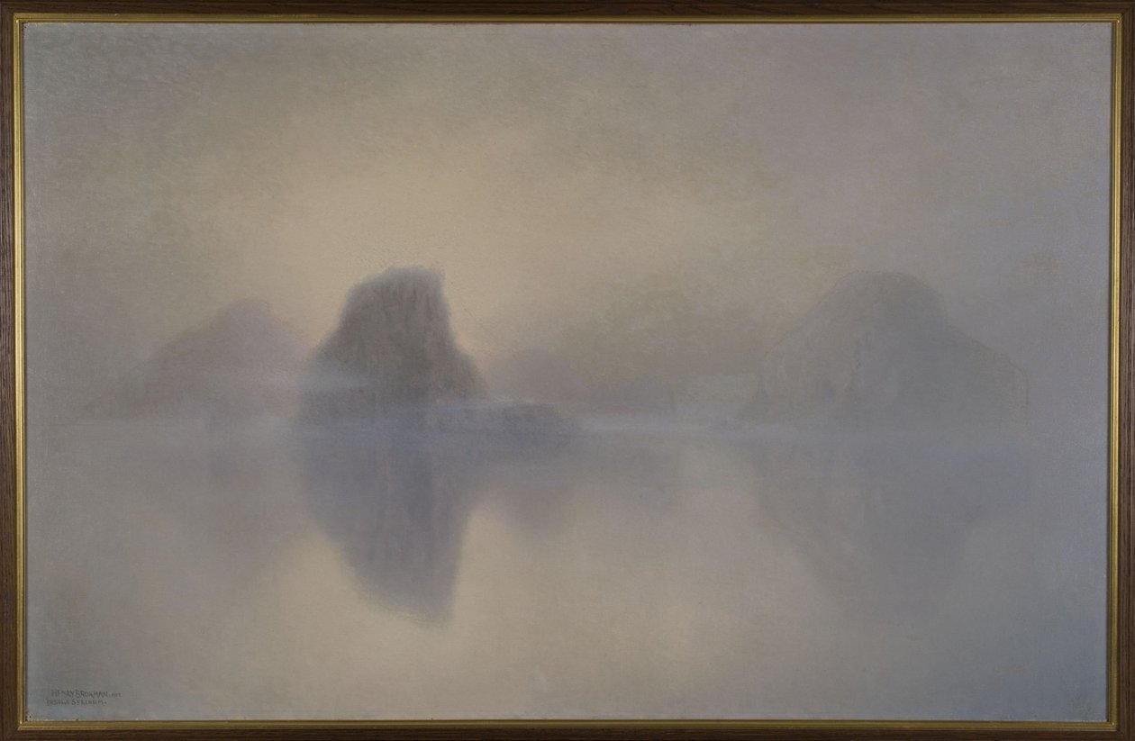 Insulae syrenum, 1902 (olej na płótnie) autorstwa Henry Brokman Knudsen