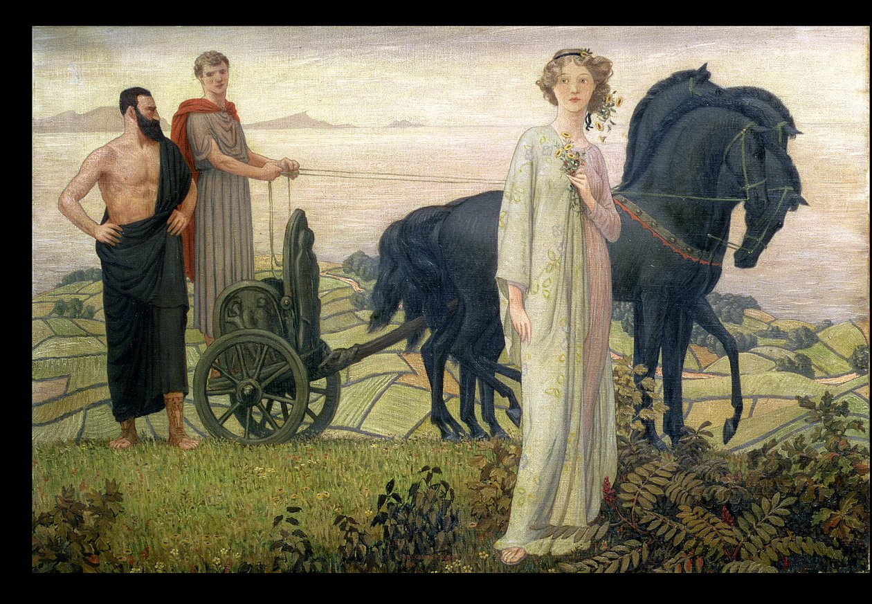 Pluton i Prozerpina, 1914 autorstwa Henry Bryson Burroughs