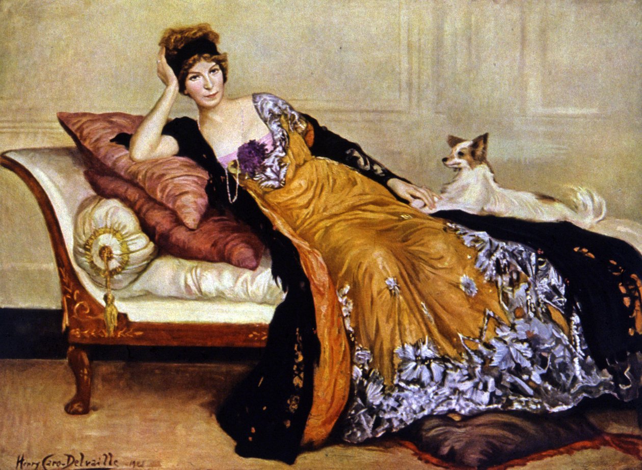 Pani Simone autorstwa Henry Caro Delvaille