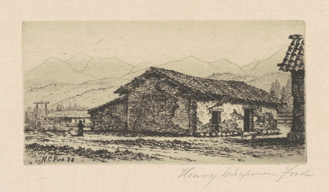 Dom Adobe autorstwa Henry Chapman Ford