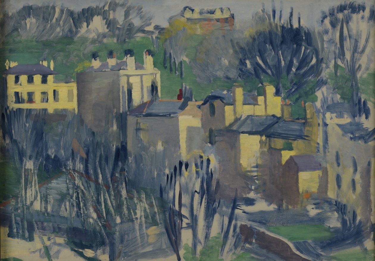 Wiosenny poranek, Hampstead autorstwa Henry Clarence Whaite