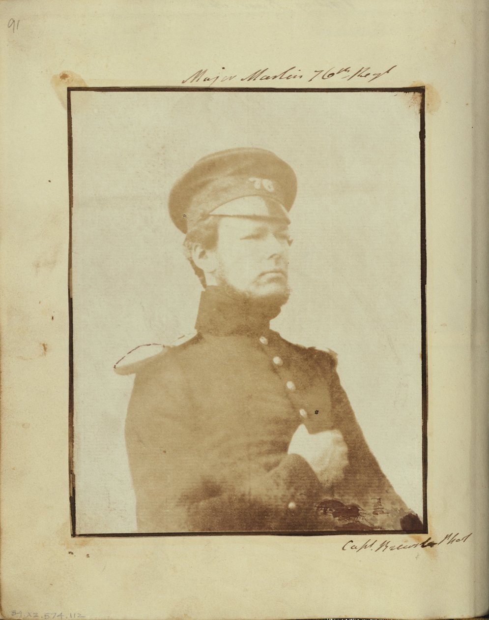 Major Martin autorstwa Henry Craigie Brewster