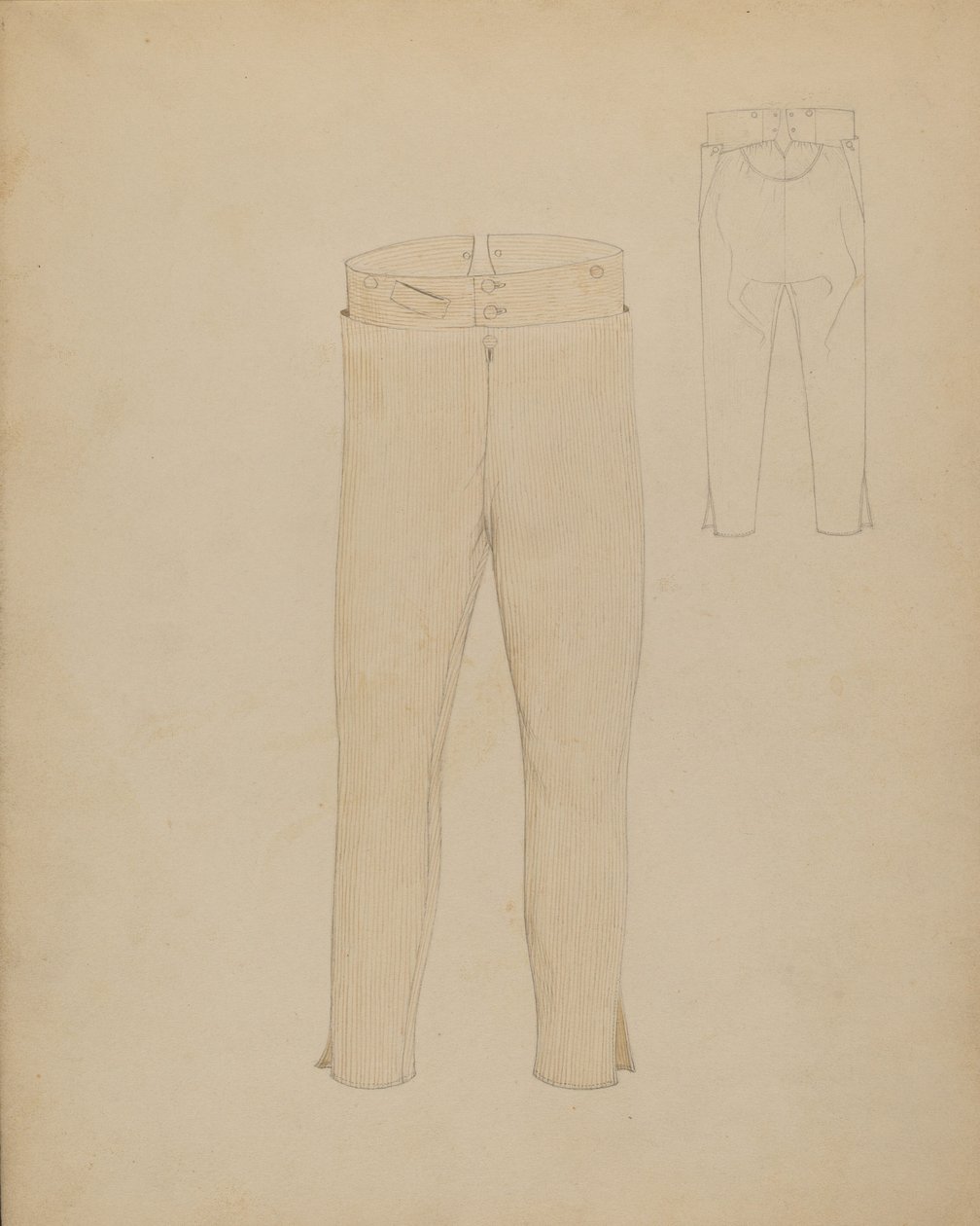 Pantalony autorstwa Henry De Wolfe