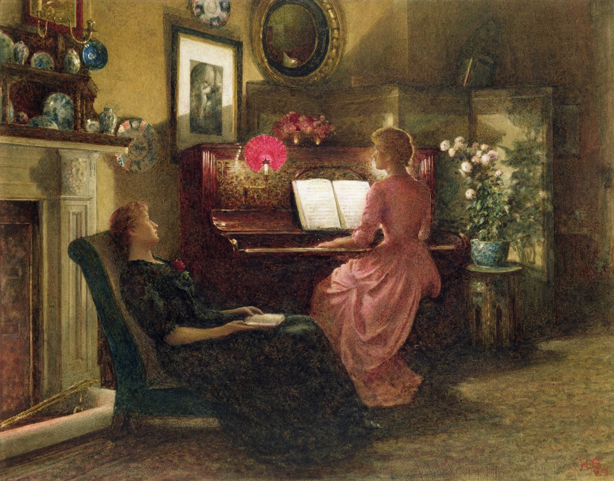 Dom, słodki dom, 1887 (wc) autorstwa Henry Dunkin Shepard