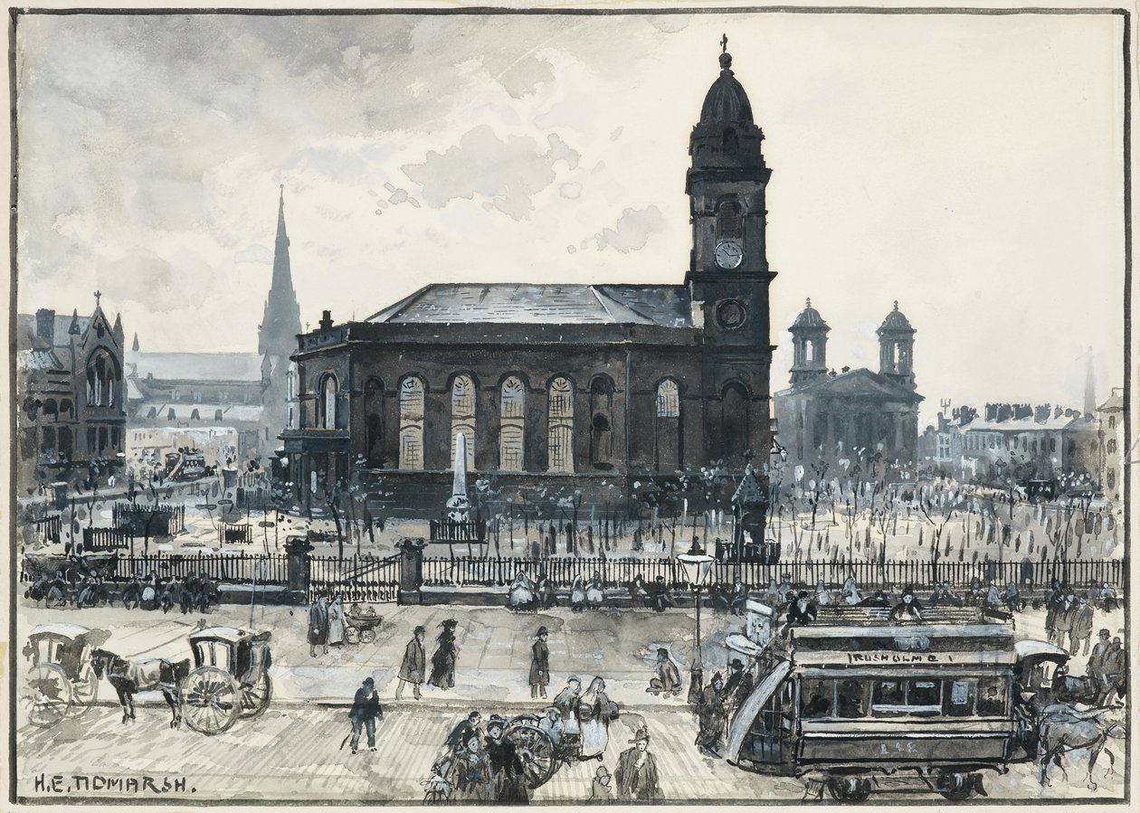 Kościół Wszystkich Świętych, Plac Grosvenor autorstwa Henry Edward Tidmarsh