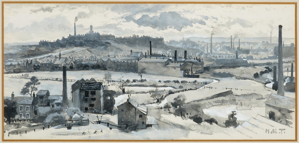 Zakład pracy Crumpsall autorstwa Henry Edward Tidmarsh