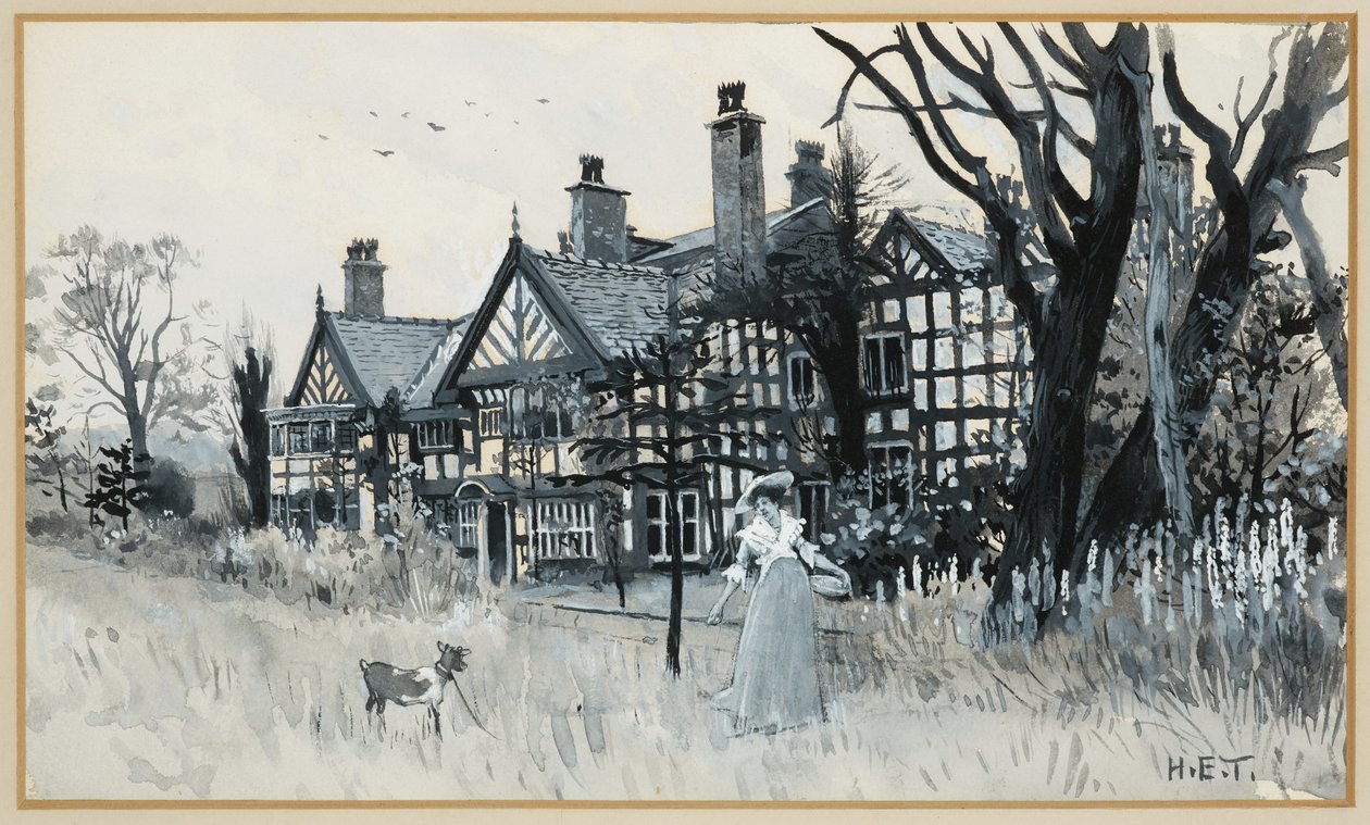 Komórka Kersala, Agecroft autorstwa Henry Edward Tidmarsh