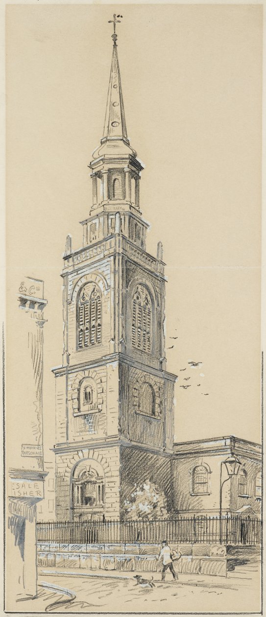 Stara Mariacka, Deansgate autorstwa Henry Edward Tidmarsh